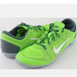 Nike Free Bionic Lime and Gray Sneakers